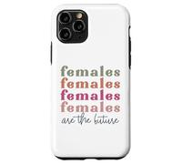 Le femmine sono thr futuro retrò vintage donne madri sorelle Custodia per iPhone 11 Pro