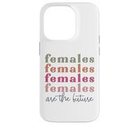 Le femmine sono thr futuro retrò vintage donne madri sorelle Custodia per iPhone 14 Pro