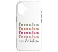 Le femmine sono thr futuro retrò vintage donne madri sorelle Custodia per iPhone 16