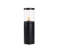 Le Feu 820001 - Stufa da terrazza a gas, colore: nero