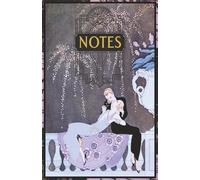 Le Feu: An Art Deco Journal: A Vintage-Inspired Notebook for Poetry, Dreams, and Creative Reflections | Classic George Barbier Art Deco Cover Design | 5.5 x 8.5 Inches | 100 Plus Pages