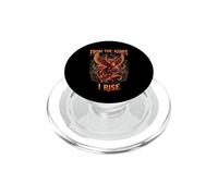 Le fiamme della fenice risorgono dalle ceneri I Rise Rebirth PopSockets PopGrip per MagSafe