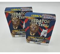 Le Figurine dei Predatori della Terra 2 box 50 bustine figurine sigillate sb...