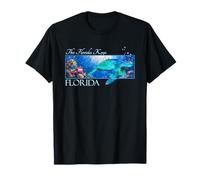 Le Florida Keys Florida Vacation Swimming Sea Turtle Maglietta