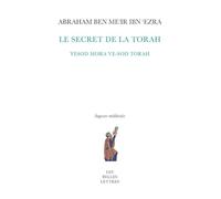 Le Fondement De La Crainte Et Le Secret De La Torah: Yesod mora ve-sod Torah