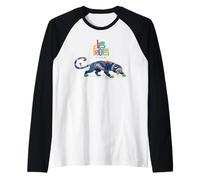 Le Fridos x FridaTM - Nahual Jaguar Maglia con Maniche Raglan