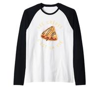 Le frittelle è la Vita Dessert Breton Cuoco Chef Maglia con Maniche Raglan