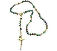 LE GEMME DI VENEZIA COLLANA ROSARIO ANTICA MURRINA VERDE