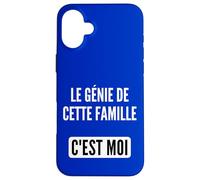 Le Génie de cette Famille C'est Moi Humour Science Sarcasme Custodia per iPhone 16 Plus
