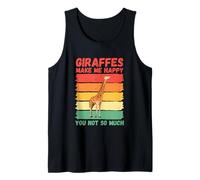 Le Giraffe Mi Rendono Felice Non così Tanto Canotta