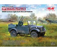 ICM 1/35 LE.GL.EINHEITZ-PKW KFZ.4 WWII GERMAN LIGHT ANTI-AIRCRAFT VEHICLE