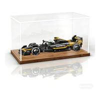 Le -go Speed Super Racing 77252 F*1 - APXGP Racer Building Set acrilico Display Case Dustproof Clear Storage Box Compatibile con Lego 77252 (Case Only, No Model) (Wood)