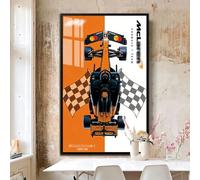 Le-go Technic 42228 McLa*ren MCL39 F1 Auto Oro Adult Wall Panels Gift for Assembly Fan Compatible with Lego 42228, Simple Assembly, Creative Home Decoration(no modle (Classic C)