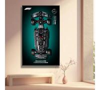 Le*go Technic Merce*des AMG F1 W14 E 42171 - Targa da parete per Lego Car Wall Mount Gift Idea for Lego Enthusiast Home Decoration (Car Not Included)