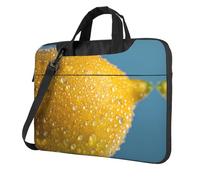 Le gocce d'acqua del limone hanno stampato la borsa a tracolla della borsa a tracolla del computer portatile facile da usare quando si viaggia per affari