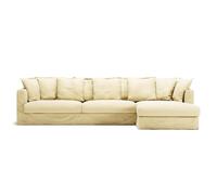 Le Grand Air Divano 3 Posti Lato Sinistro Morning Glow/Lino