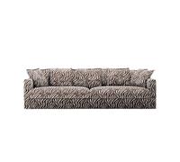 Le Grand Air Divano 4 Posti Zebra/Marrone/Bianco