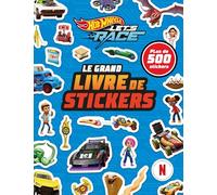 Le grand livre de stickers Hot Wheels Let's race: Plus de 500 stickers