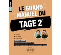 Le Grand Manuel du TAGE 2: 10 tests blancs + 120 fiches de cours + 1200 vidéos (2026)