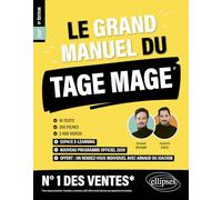 Le Grand Manuel du TAGE MAGE - N°1 DES VENTES: 18 tests blancs + 200 fiches de cours + 2000 vidéo 2027