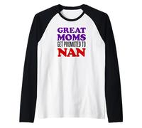 Le grandi mamme vengono promosse a nonna Maglia con Maniche Raglan