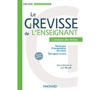 Le Grevisse de l'enseignant: L'analyse de textes