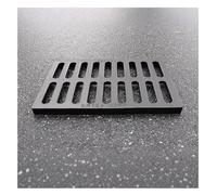 Le Griglie di drenaggio in ghisa sferoidale Possono sopportare Il Peso dei Veicoli e Sono Adatte per Pavimenti in Cemento, patii, vialetti e Garage (5 Griglie, 14,96 x 23,62 x 1,18 Pollici).
