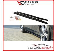 LE-GS-4F-SD1G SPLITTER MINIGONNE LATERALI Lexus GS Mk4 Facelift Maxton