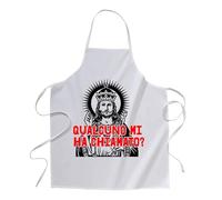 le herisson Grembiule BIANCO santo bestemmia qualcuno mi ha chiamato Divertente Idea Regalo Grembiuli SimpaticO marito fidanzato collega amcio capo