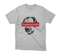 le herisson Maglietta t-Shirt Uomo Amici Conte supercazzola - Idea Regalo Simpatico Scritta Divertente Marito Fidanzato Amico Capo collega (IT, Testo, M, Regular, Regular, Colore Grigio)