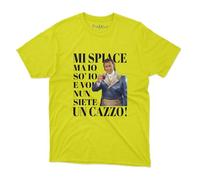 le herisson Maglietta t-Shirt Uomo Marchese del GRILLO io Sono io Voi Non Siete Un- Idea Regalo Simpatico Scritta Divertente Marito Amico collega (IT, Testo, XL, Regular, Regular, Giallo Colore)