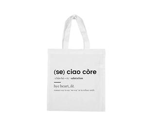 le herisson Shopping Bag tote ciao core Borsa mare regalo divertente