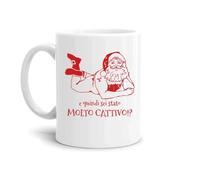 le herisson tazza Mug bianca simpatica film babbo natale sexy e quindi sei stato molto cattivo..SIMPATICA divertente regalo dee Regali Originali amica collega fidanzata