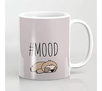 le herisson Tazza Mug Bradipo Relax Mode Allegro Simpatica Divertente Personalizzabile