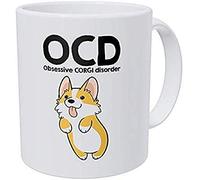 le herisson Tazza Mug Cane Simpatica Corgi OCD Divertente Personalizzabile