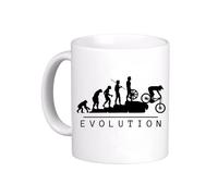 LE HERISSON TAZZA MUG evolution bicicletta BIKE EVOLUTIONE CICLISTA BIKERS - Simpatica divertente regalo AMICO AMICA RAGAZZO MARITO- 60