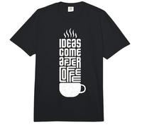 Le Idee Arrivano Dopo Il caffè - Mente Creativa Comfort Colors Adult Heavyweight T-Shirt