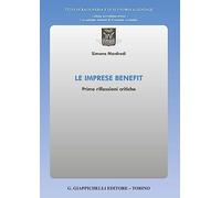 Le imprese benefit. Prime riflessioni critiche
