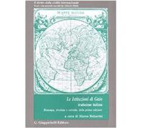 Le istituzioni [Paperback] Gaio and Balzarini, M.