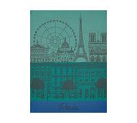 Le Jacquard Francais 22745 - Strofinaccio Paris Panorama Jardin, 60 x 80 cm, in cotone