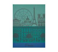 Le Jacquard Francais 22745 - Strofinaccio Paris Panorama Jardin, 60 x 80 cm, in cotone