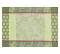 Le Jacquard Francais 26394 - Set di 2 tovagliette Nature Urbaine Gazon, 50 x 36 cm, in cotone