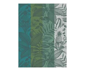 Le Jacquard Francais 27076 - Strofinaccio Fruits Exotiques Palme, 80 x 60 cm, cotone