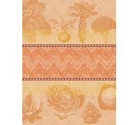 LE JACQUARD FRANÇAIS Canovaccio in cotone, 60 x 80 cm, grigio, Jardin des Choux Kale