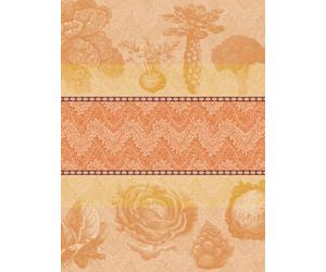 LE JACQUARD FRANÇAIS Canovaccio Jardin des choux Kale, 60 x 80 cm, in cotone