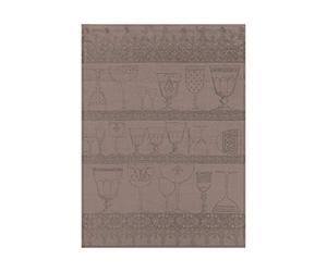 Le Jacquard Francais - Cristal - Strofinaccio/Occhiali Panno - Poivre Gris - Puro Lino