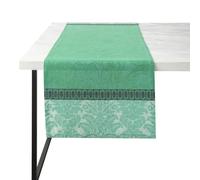 Le Jacquard Français Runner da tavola Escapade Tropicale Cameleon, 50 x 150 cm, lino