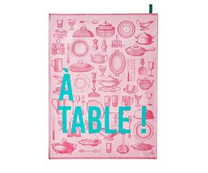 Le Jacquard Francais - Strofinaccio - A TABLE Fleurs