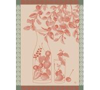 Le Jacquard Français Strofinaccio Eaux De Fruits Rouges Cerise 60 x 80 cm cotone