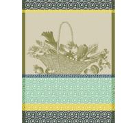 LE JACQUARD FRANÇAIS Strofinaccio Potager d´Hiver Poireau 60 x 80 cm cotone